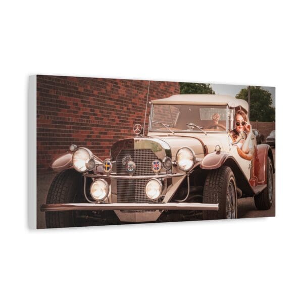 Vintage Car Matte Canvas Wall Art - Image 22