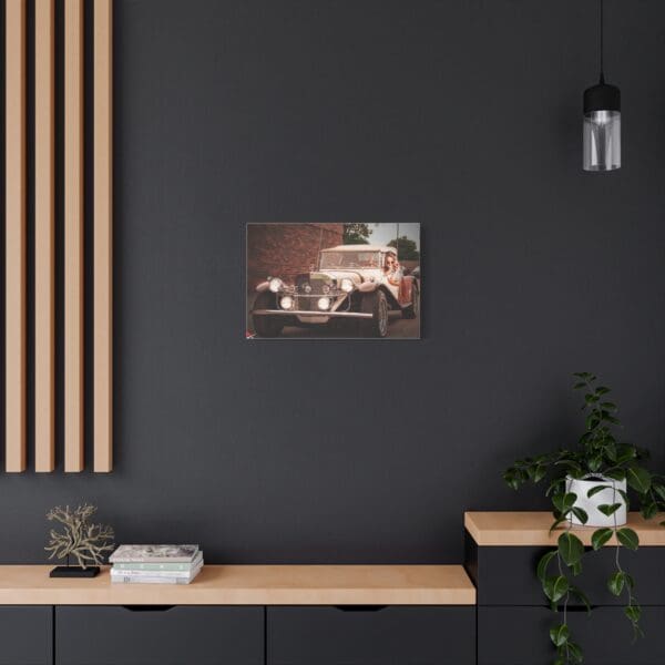 Vintage Car Matte Canvas Wall Art - Image 32