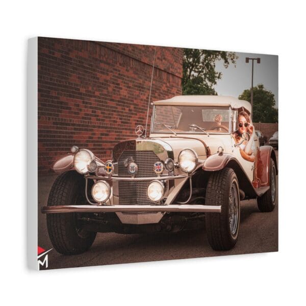 Vintage Car Matte Canvas Wall Art - Image 14