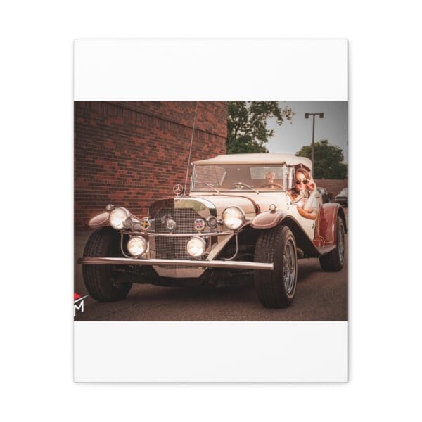 Vintage Car Matte Canvas Wall Art - Image 133