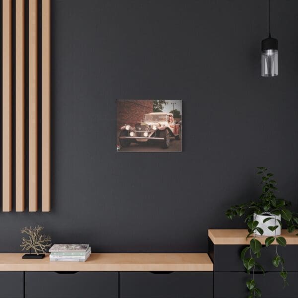 Vintage Car Matte Canvas Wall Art - Image 28