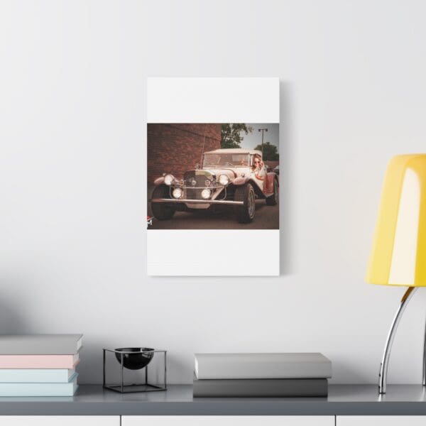 Vintage Car Matte Canvas Wall Art - Image 123