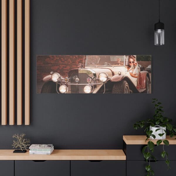 Vintage Car Matte Canvas Wall Art - Image 92