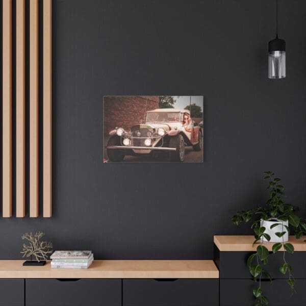 Vintage Car Matte Canvas Wall Art - Image 48