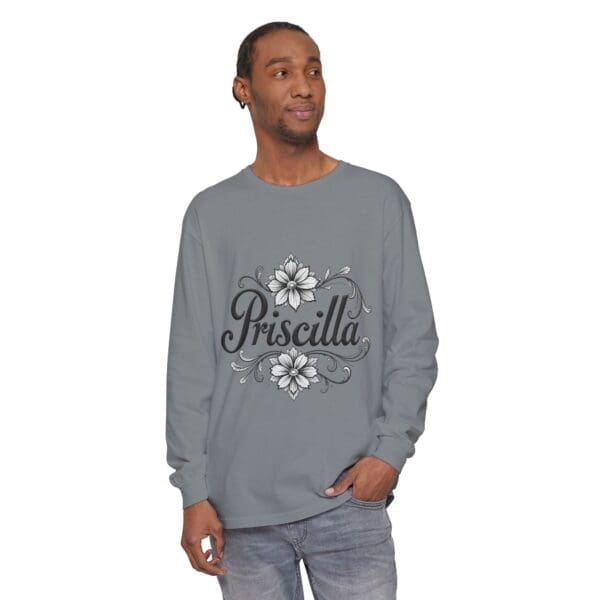 Priscilla Floral Long Sleeve T-Shirt for Women - Stylish & Comfortable - Image 55