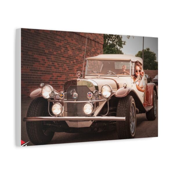 Vintage Car Matte Canvas Wall Art - Image 18