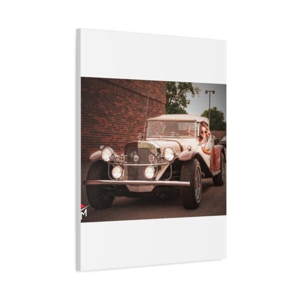 Vintage Car Matte Canvas Wall Art - Image 170