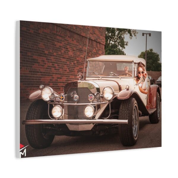 Vintage Car Matte Canvas Wall Art - Image 34