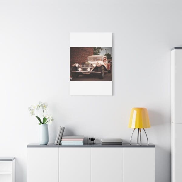 Vintage Car Matte Canvas Wall Art - Image 175
