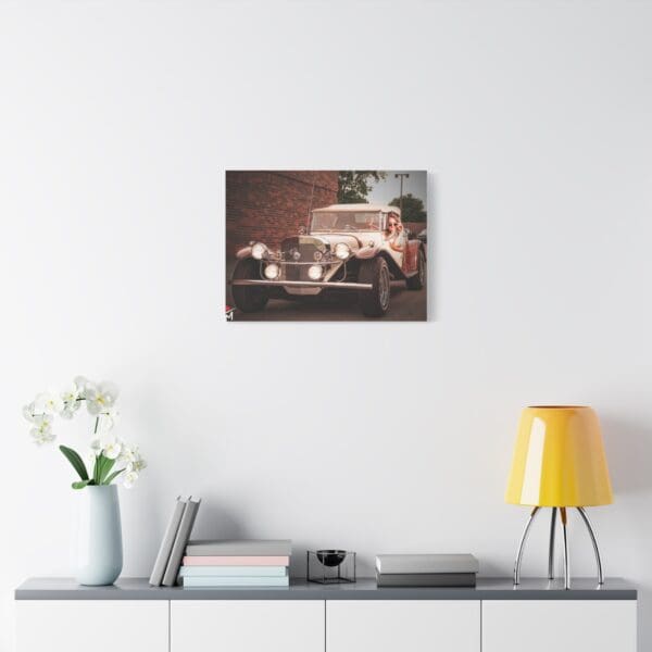 Vintage Car Matte Canvas Wall Art - Image 35
