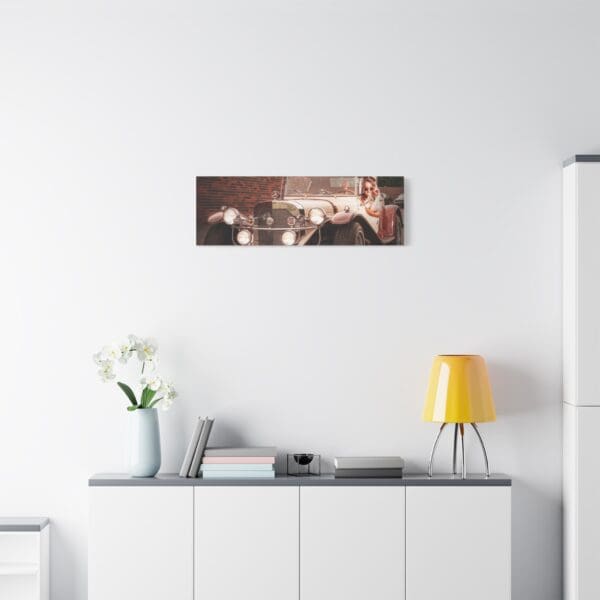 Vintage Car Matte Canvas Wall Art - Image 59