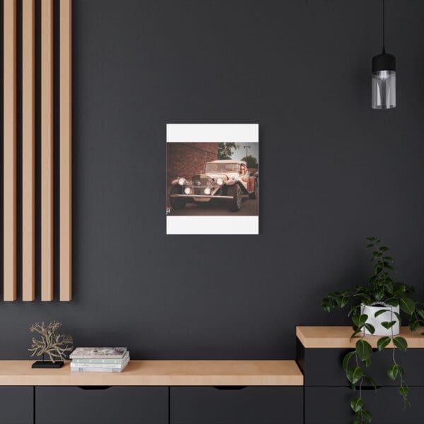 Vintage Car Matte Canvas Wall Art - Image 152