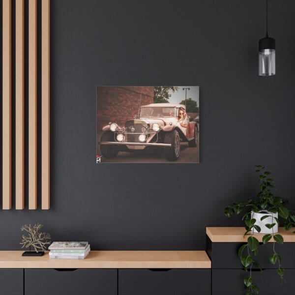 Vintage Car Matte Canvas Wall Art - Image 56