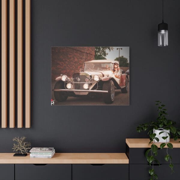 Vintage Car Matte Canvas Wall Art - Image 72