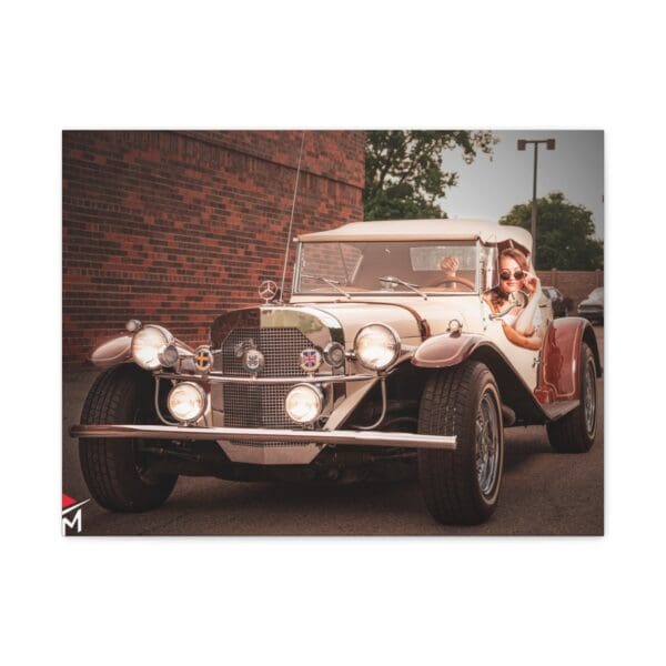 Vintage Car Matte Canvas Wall Art - Image 33