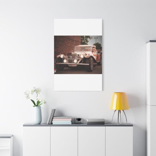 Vintage Car Matte Canvas Wall Art - Image 191